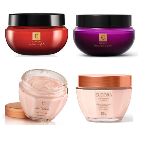 Cremes Hidratantes Acetinados Eudora