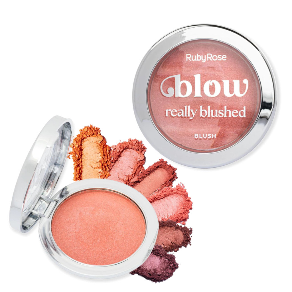 Blush Ruby Rose Linha BLOW Really Blushed HBM12