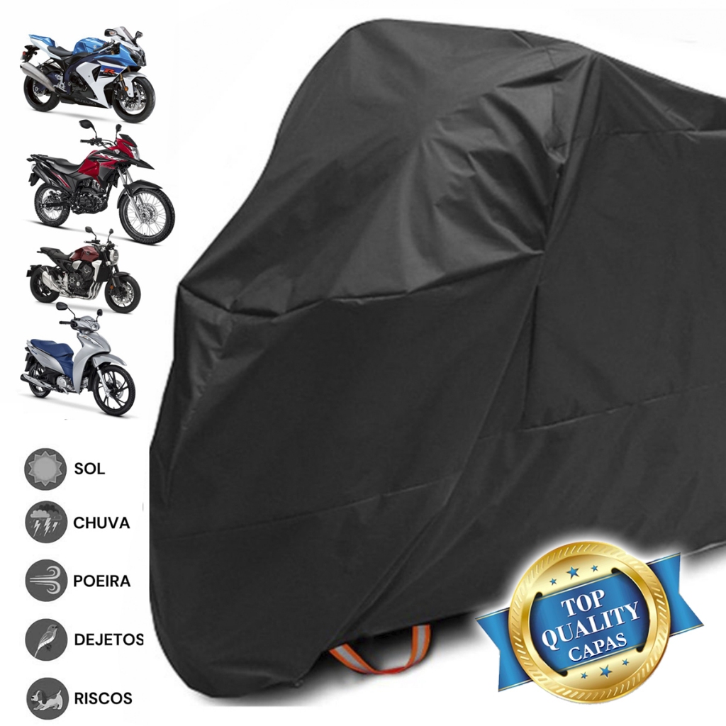 Capa Para Cobrir Moto Protetora Resistente Contra 