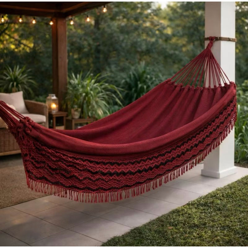 Rede De Dormir Descanso Casal Jeans Life Varias Co