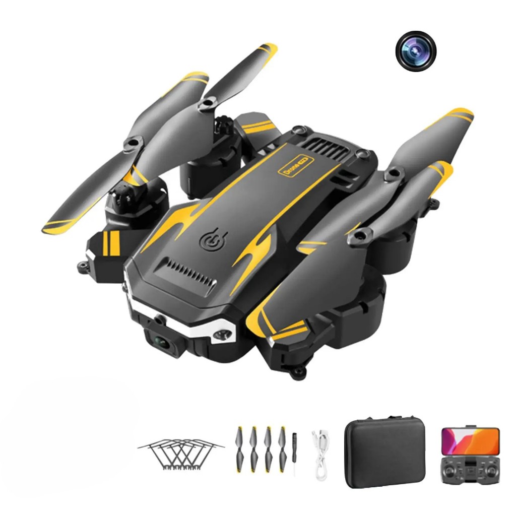 Drone G6 8K Profissional – kit 1 até 3 Bate