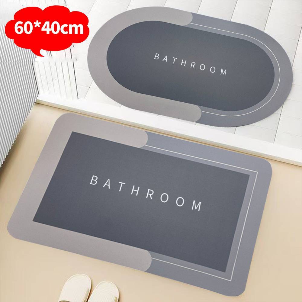 Tapete Antiderrapante de Banheiro Super Absorvente