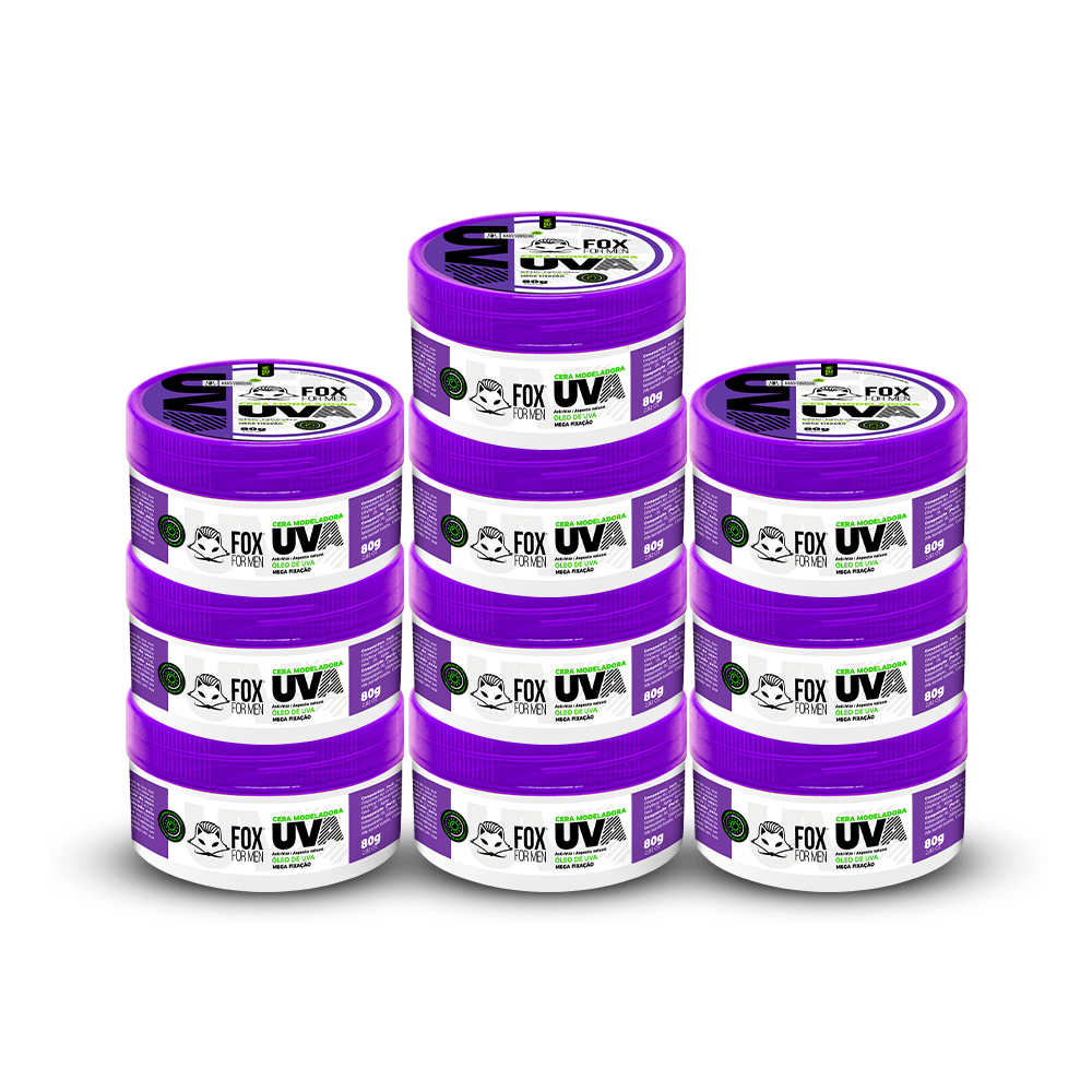 CERA MODELADORA UVA 80G – 10 UNIDADES  FOX F