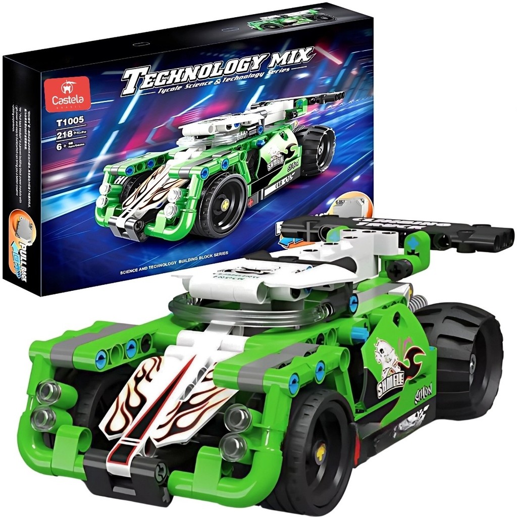 Carros Esportivos Blocos De Montar Simon Pullback 