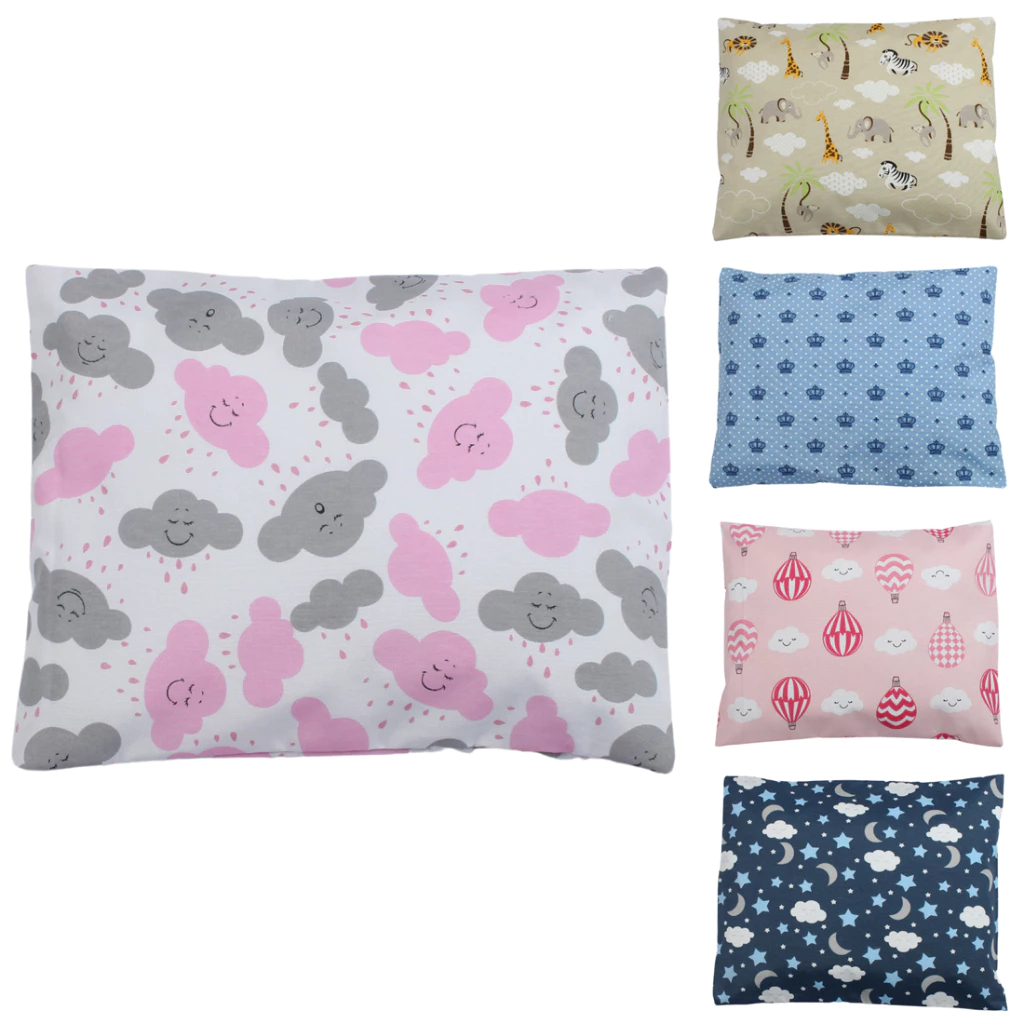 Travesseiro Impermeável Para Bebê Com Fronha 100