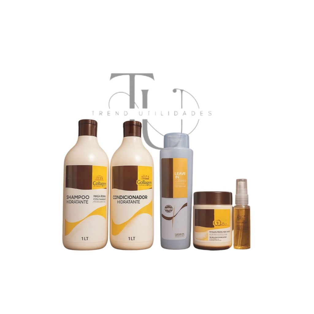 Kit Progressiva Tratamento Capilar + Shampoo + Con
