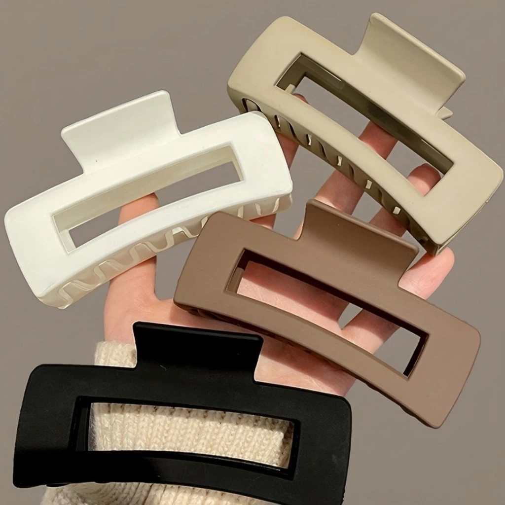 KIT 1/2/3 Piranha Garra Cabelo Presilha Grande Pre