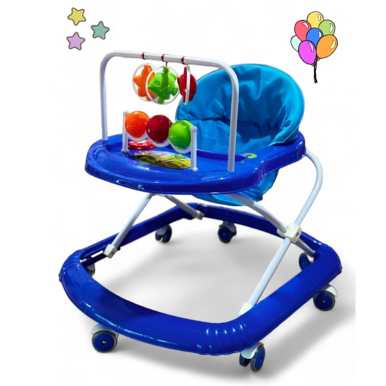 Andador Menino Musical com Rodas de Led + Envio pa