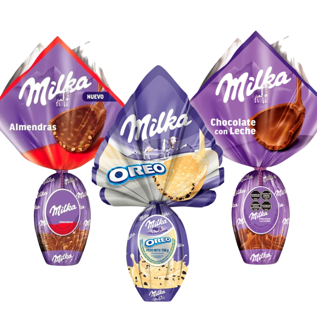 Ovo de Páscoa Milka Importado; Oreo, Ao Leite, Am