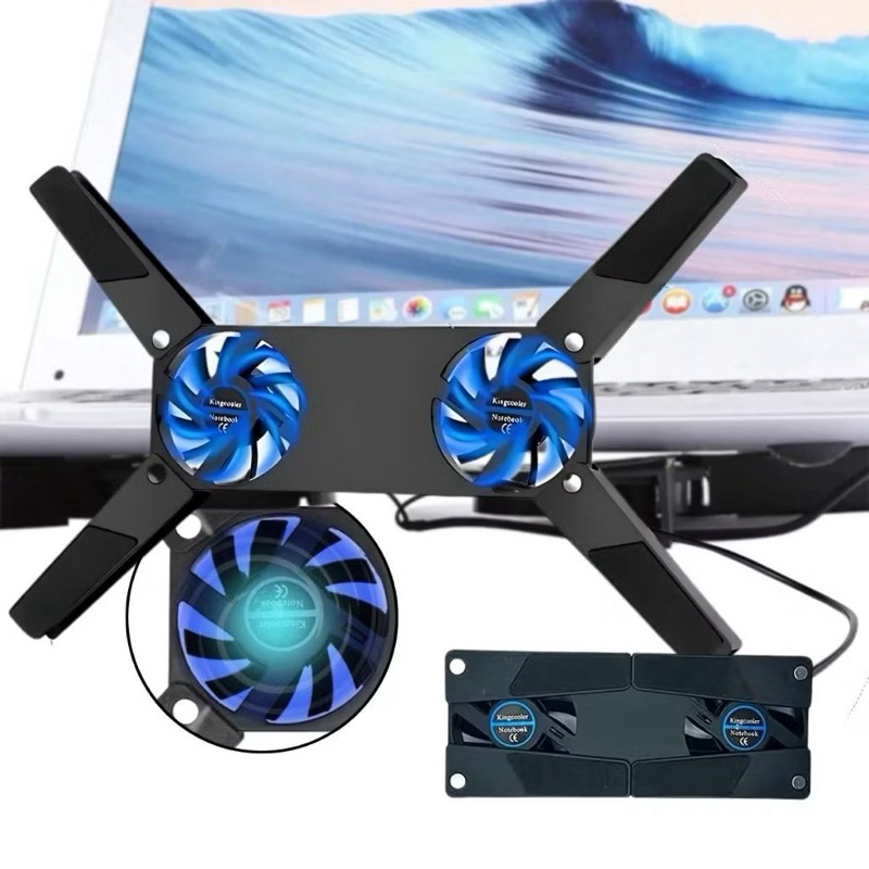 Suporte Base Notebook Com Cooler De Ventilação D