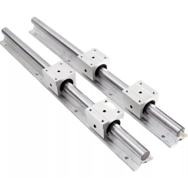 2 Eixos Com Suporte T 16mm X 500mm + 4 Pillow Bloc