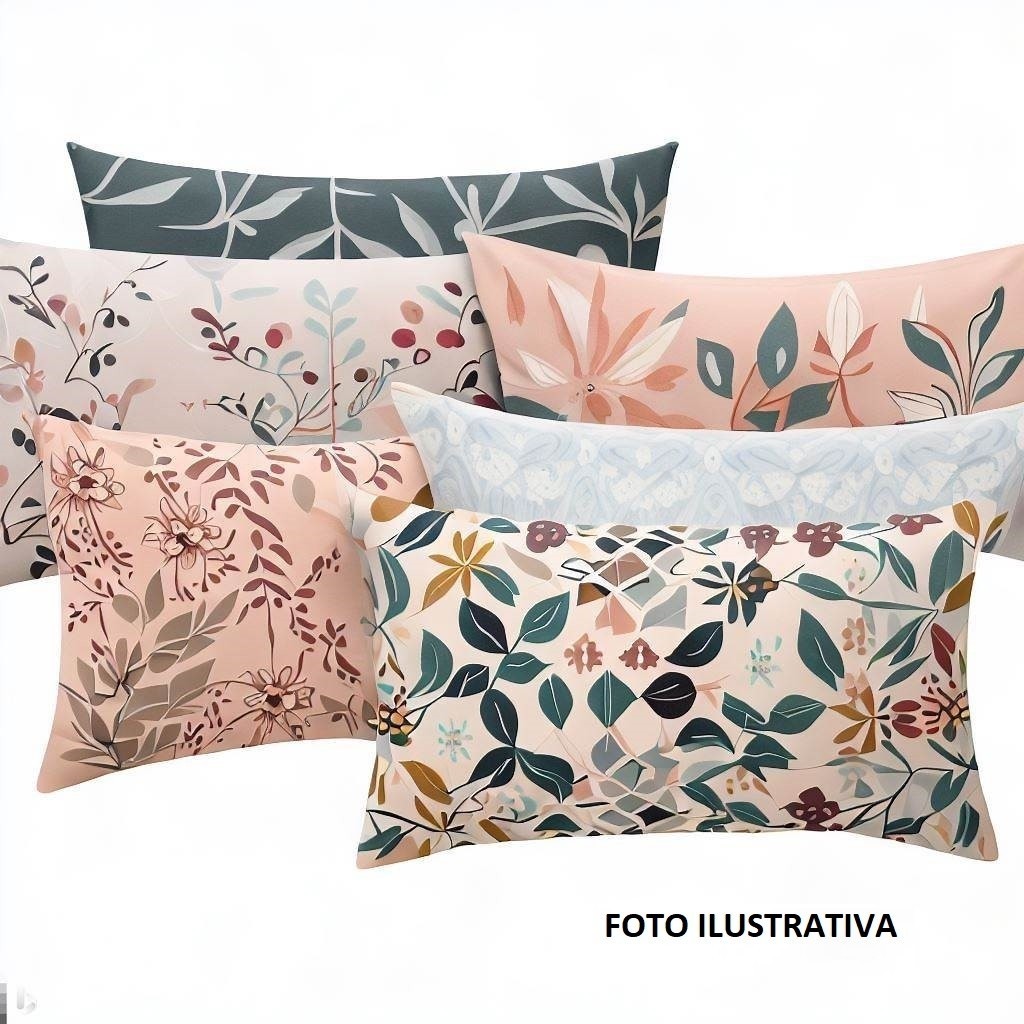Kit com 10 Fronha 5 Pares Para Travesseiro  Estamp