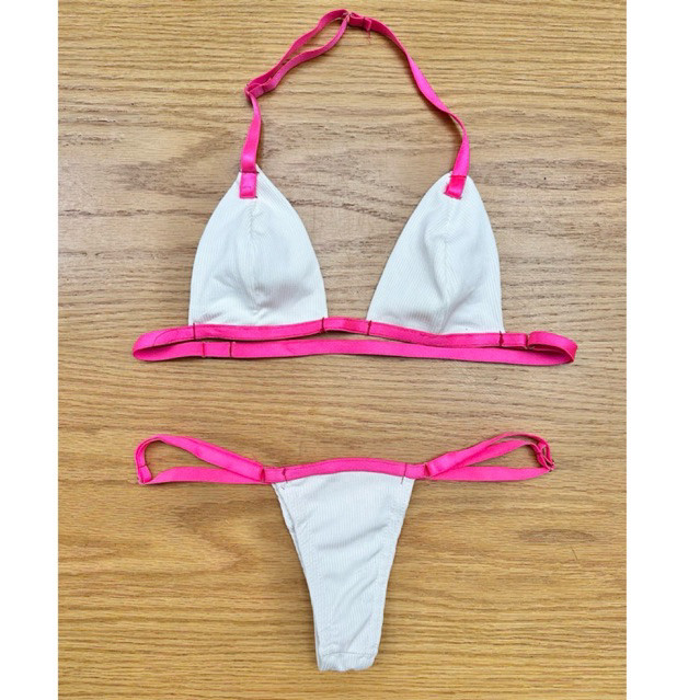 Conjunto de Biquíni Com Regulador e Fita Para Bro