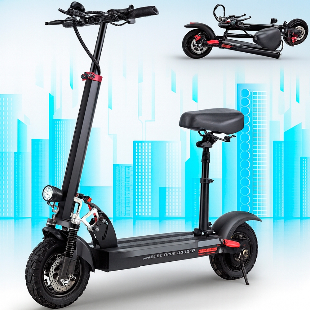 Scooter Elétrica Dobrável 500w para Adultos com 