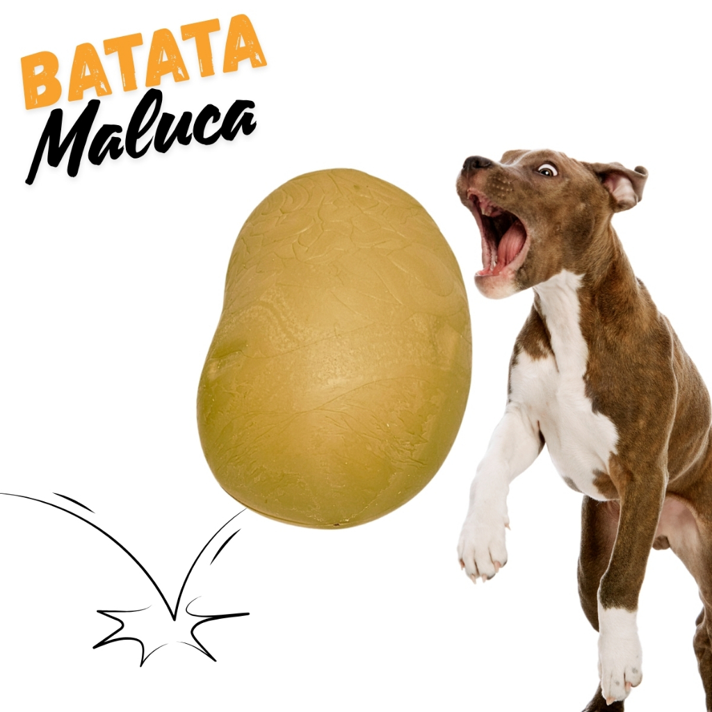 Brinquedo Batata Maluca Cachorro (Tamanho P e G) B