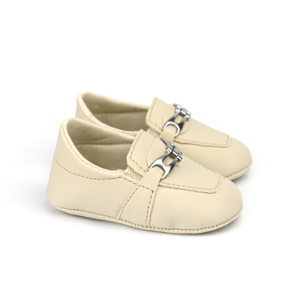 Sapatinho Social Com Metal Para Bebê Apresentaç