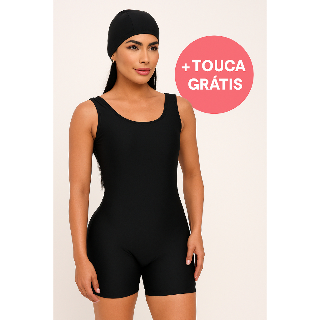 Maiô Macaquinho Natação e Hidroginástica + Tou