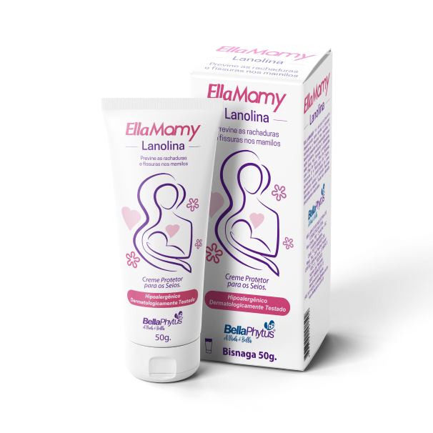 Ellamamy Creme de Lanolina 50g Proteção para os 