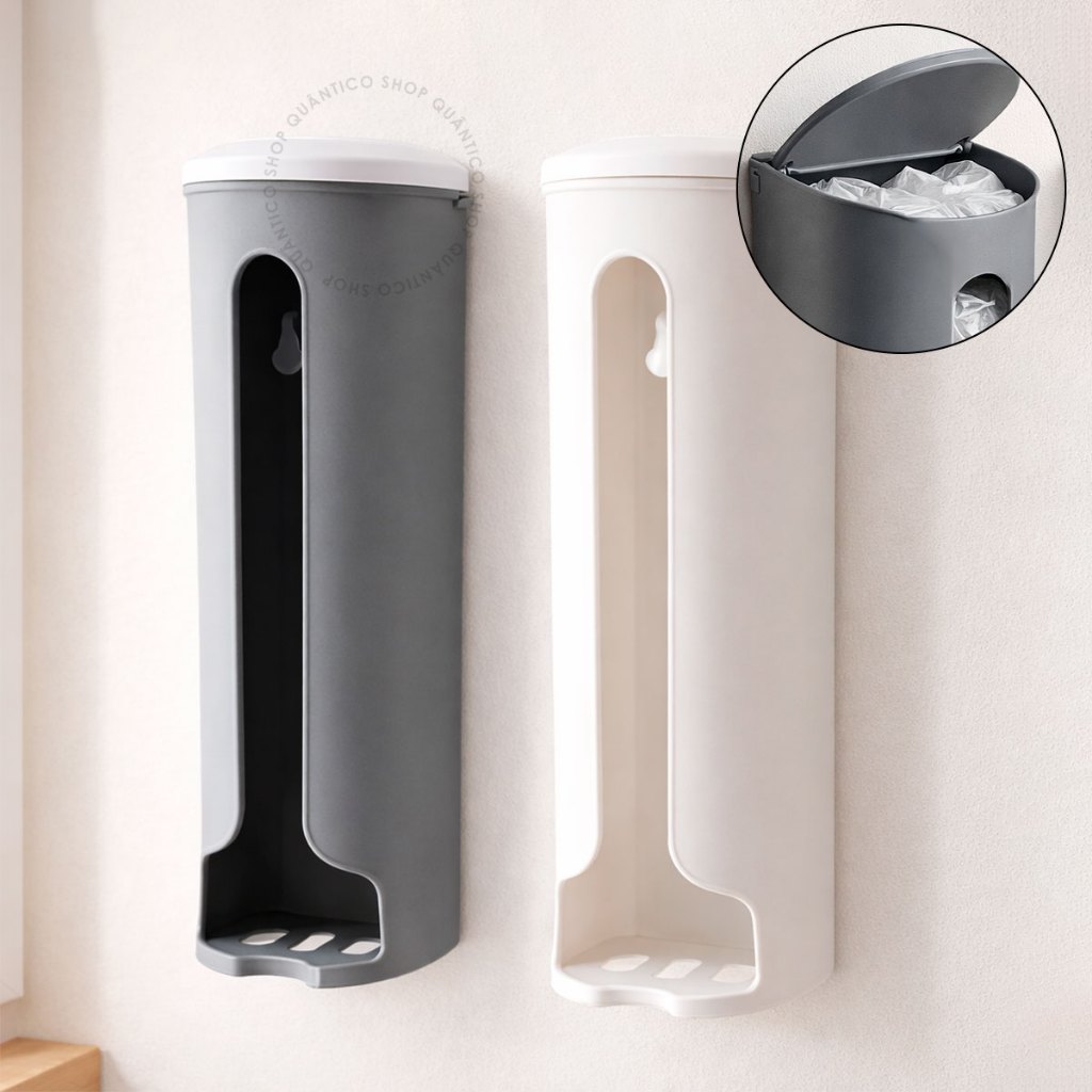 Suporte Sacola de Lixo Multiuso Dispenser Parede P