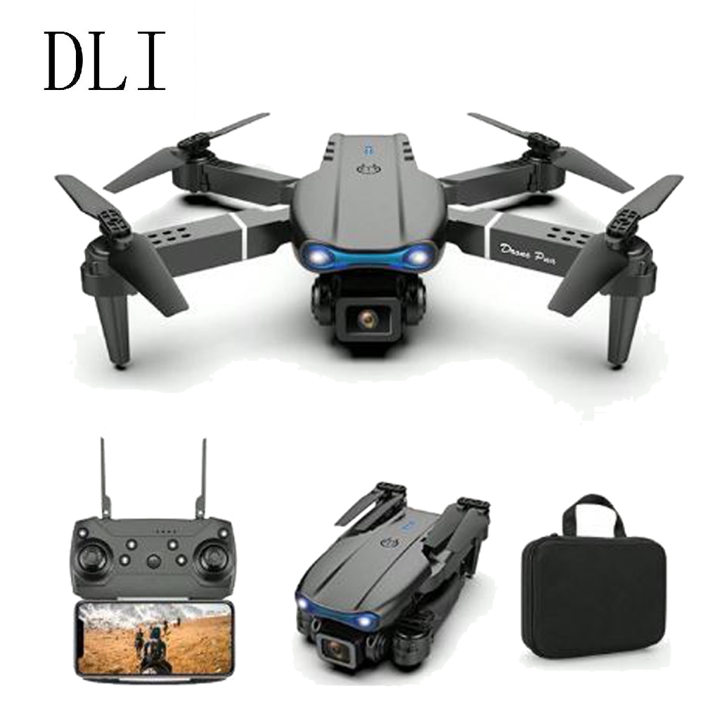 Dli Drone Quadcopter Dobrável Rc E99 Com Câmera,
