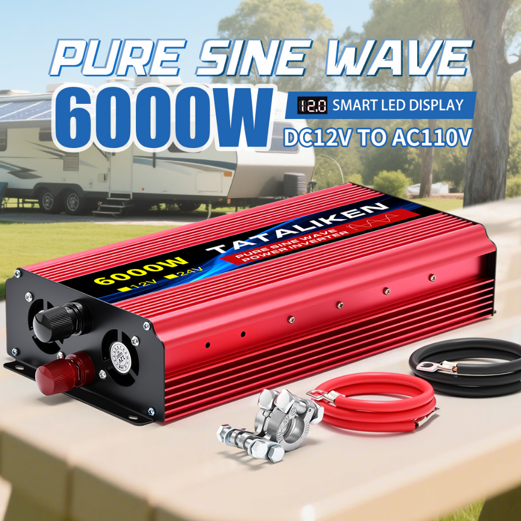 Inversor De Onda Senoidal Pura 12V/24V Para 110V 2