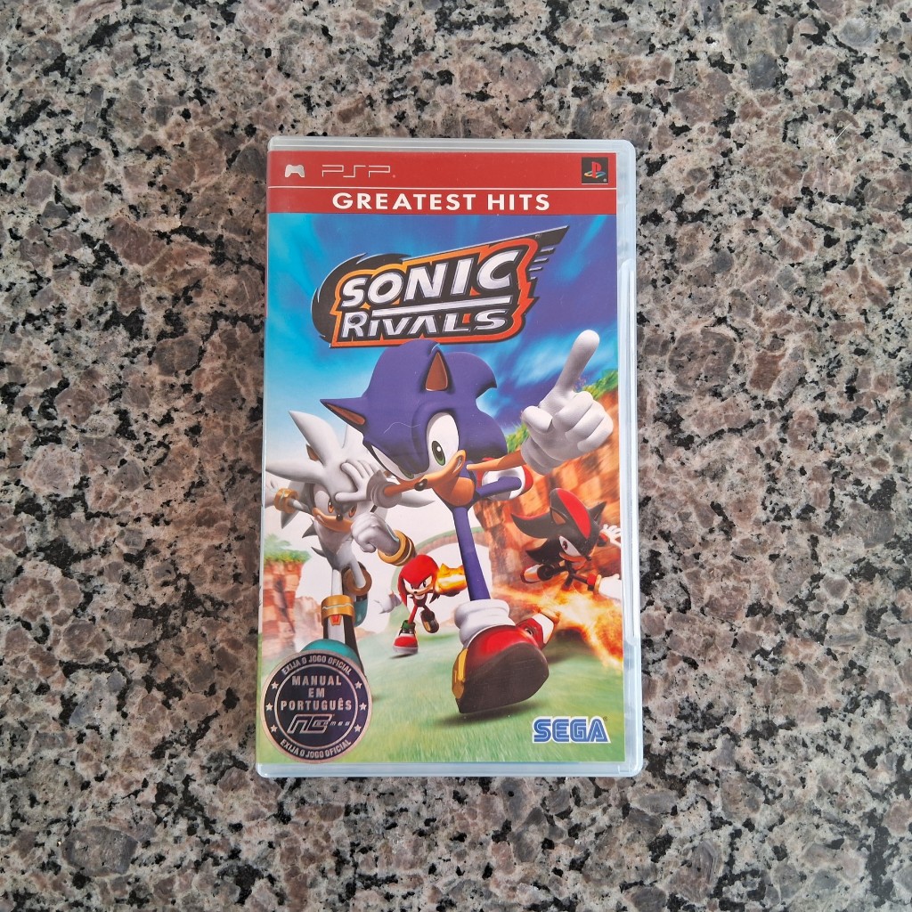 Jogo Sonic Rivals – Sony PSP (original)