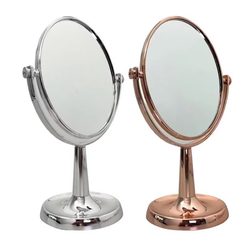 Espelho de Mesa Dupla Face de Formas Diferentes