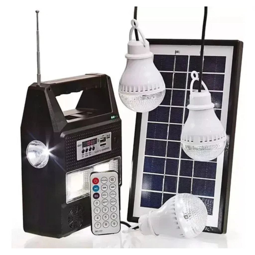Estação solar Kit Energia Solar Para Acampamento