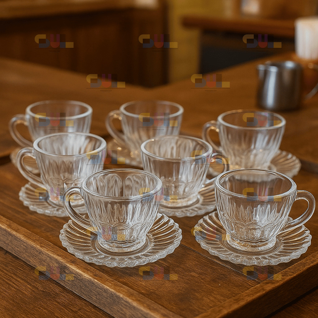 Jogo de Xicara com Pires BRASILIANO C/ PIRES 110ml