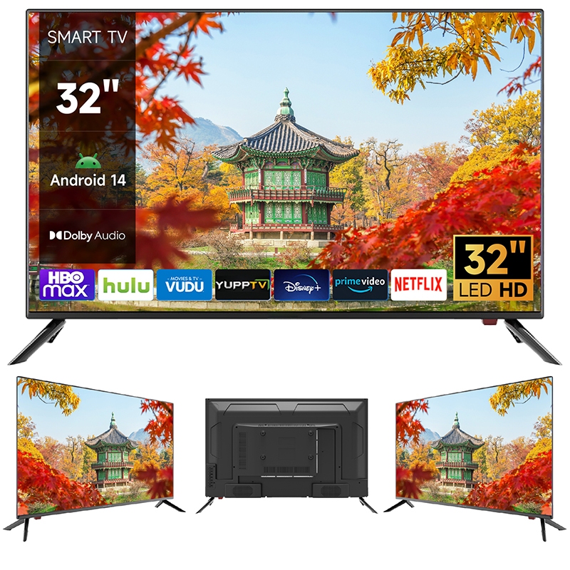 Smart TV 32 Led HD Wifi HDMI Android 14 TV Netflix
