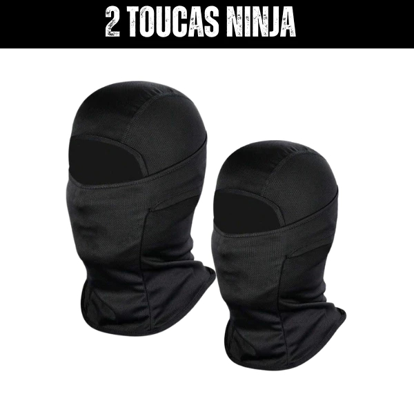 Kit 2 Touca Ninja Balaclava Toca UV+50 Proteção