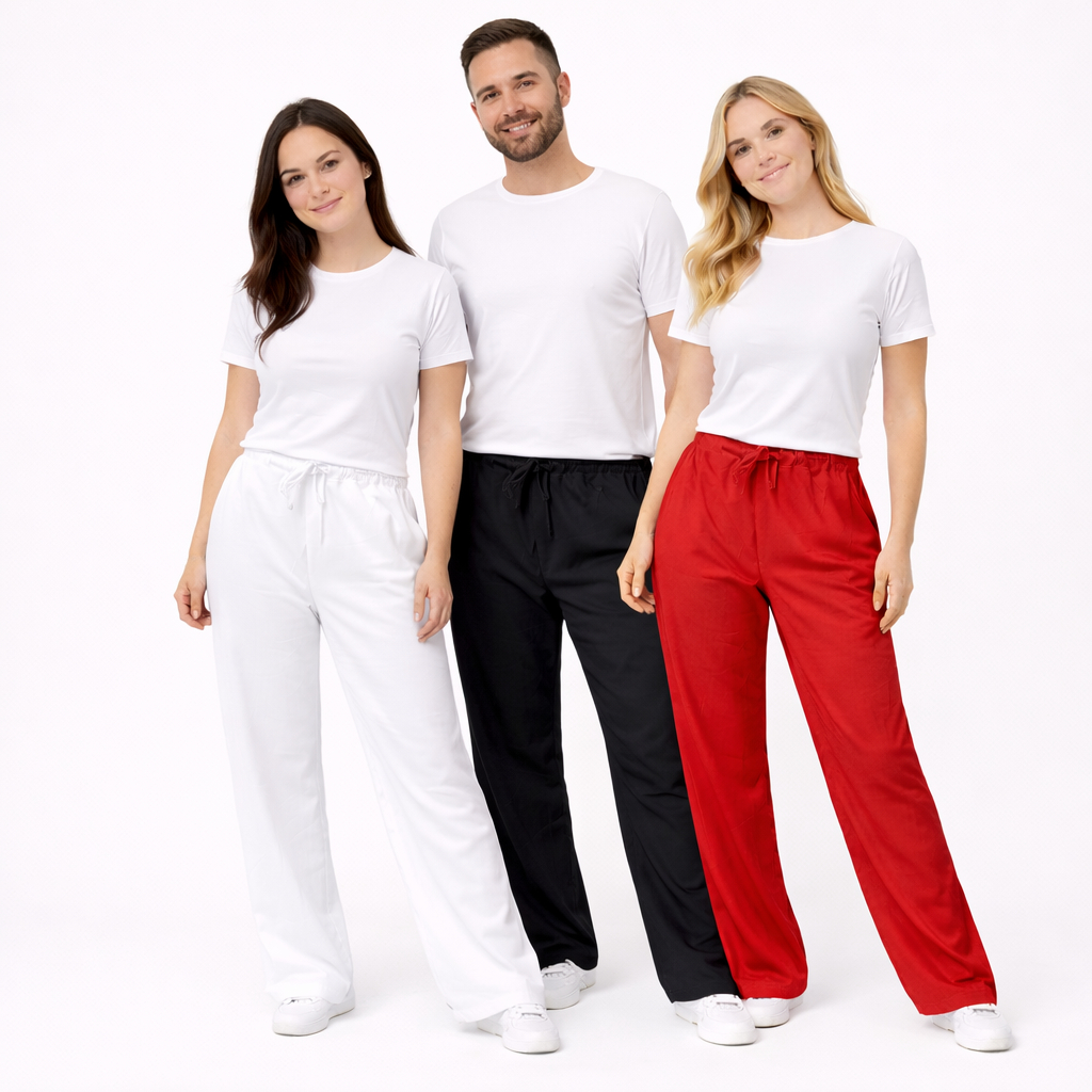 Calça Ração Terreiro Branca Preta Vermelha Umba