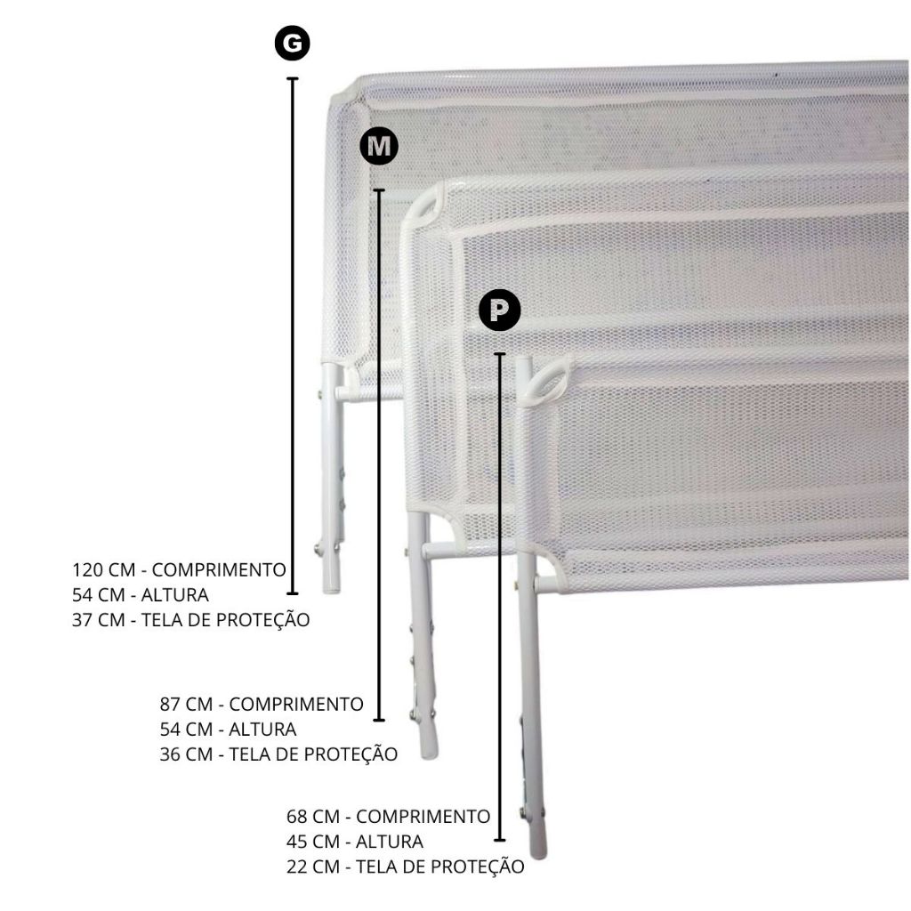 Grade De Cama Proteção Para Cama – 3 taman