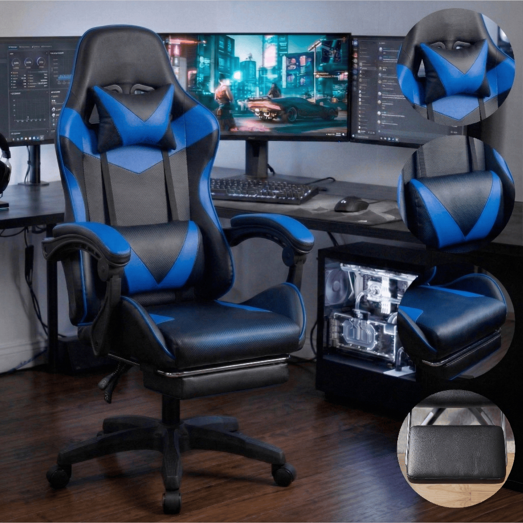 Cadeira Gamer Profissional Reclinável Ergonômica