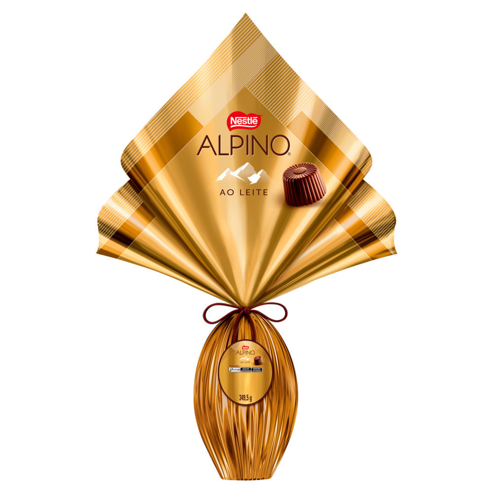 Ovo de Páscoa Nestlé Alpino ao Leite 349,5g