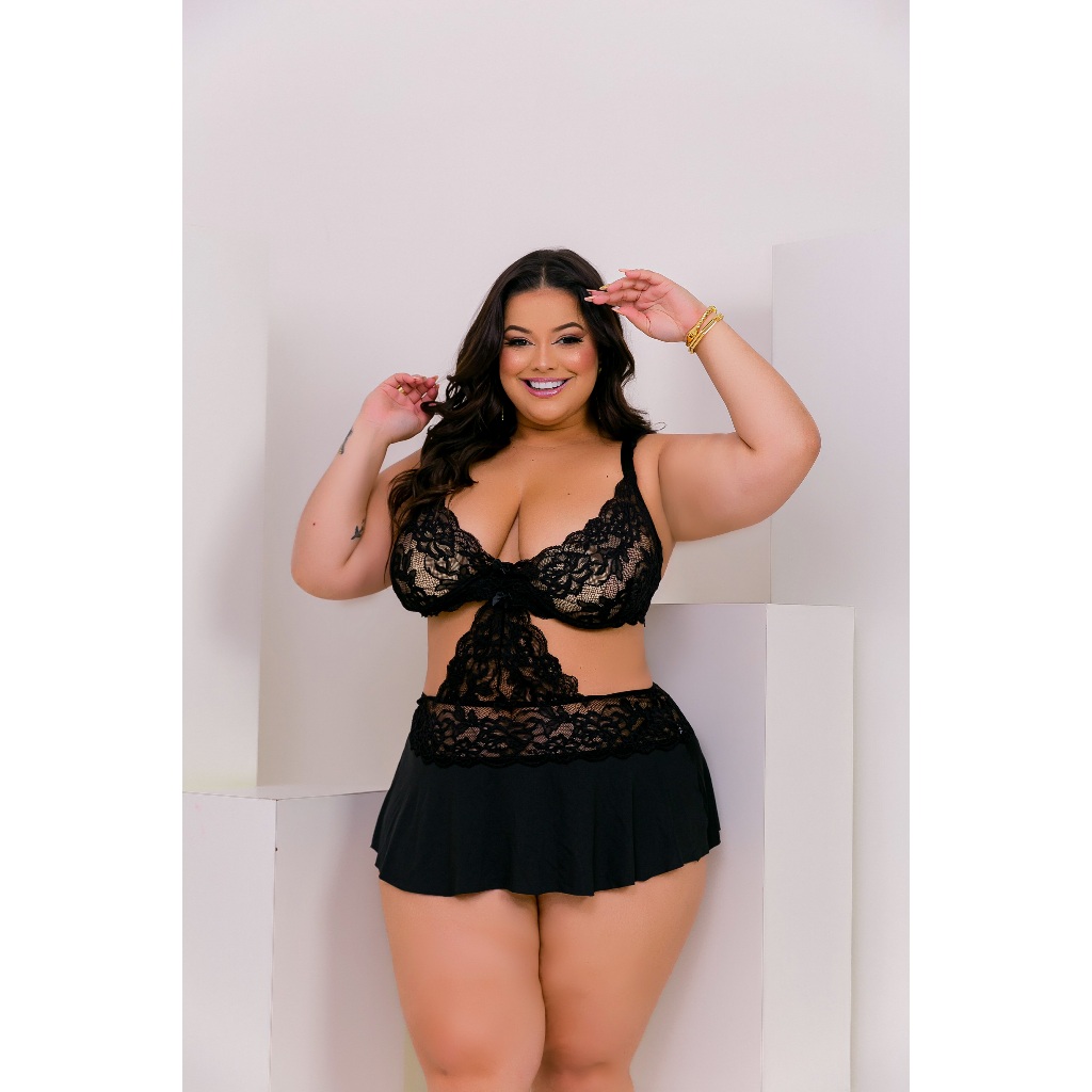 Camisola Plus Size Sensual (Duo)