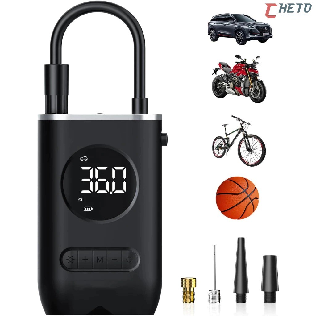 Mini Compressor de Ar Portátil Recarregável Digi