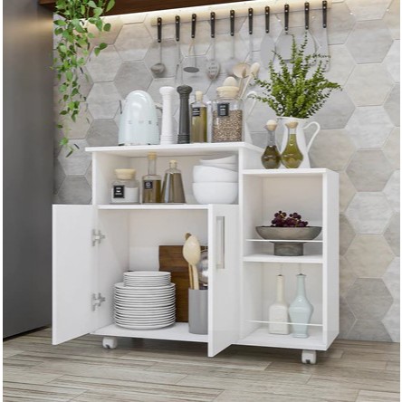 Buffet Aparador Balcão Cozinha Multiuso Shopee