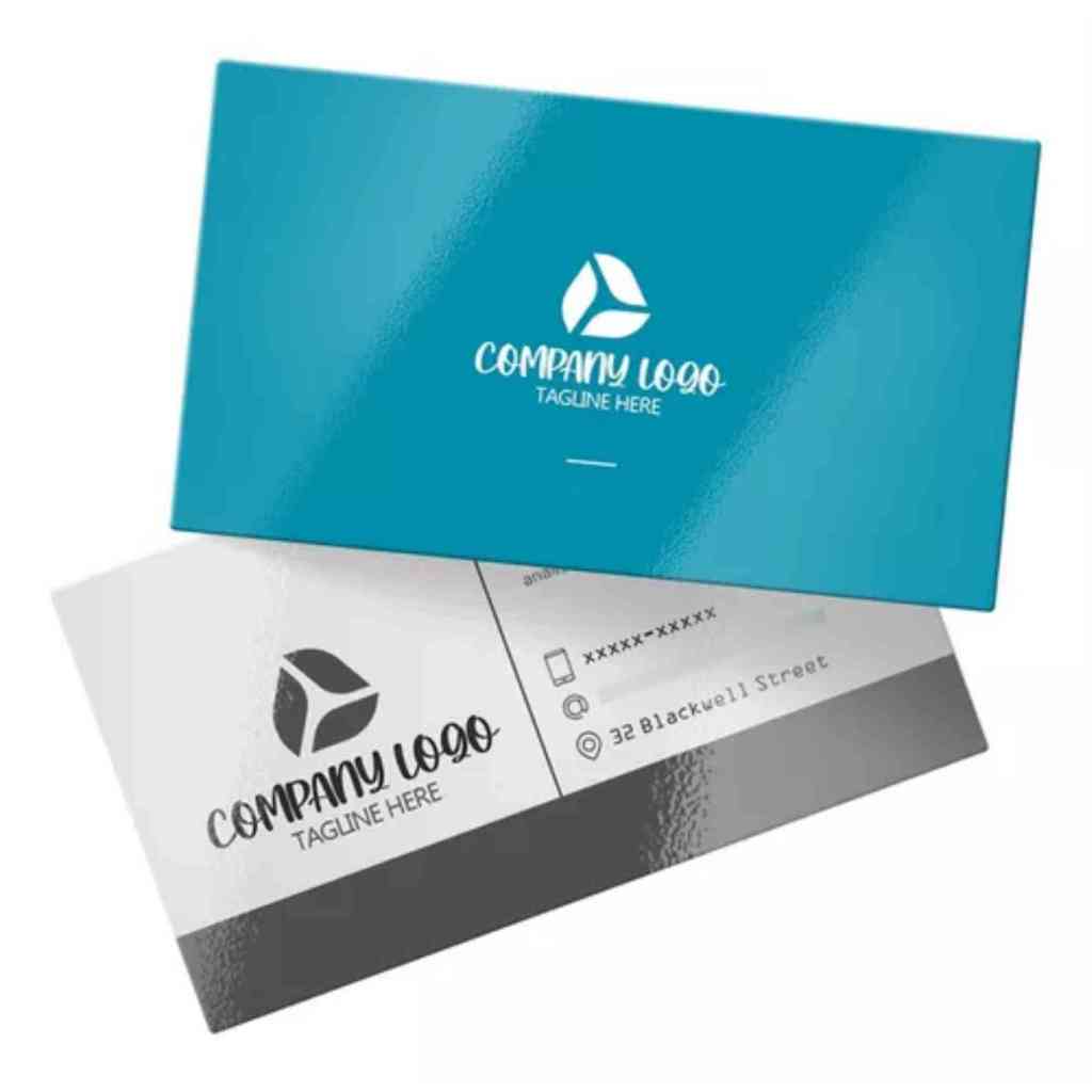 Cartão de Visitas impresso Personalizados  Frente