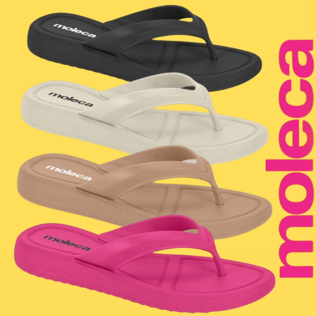 Chinelo Feminino Nuvem Ortopedico Moleca Marshmall