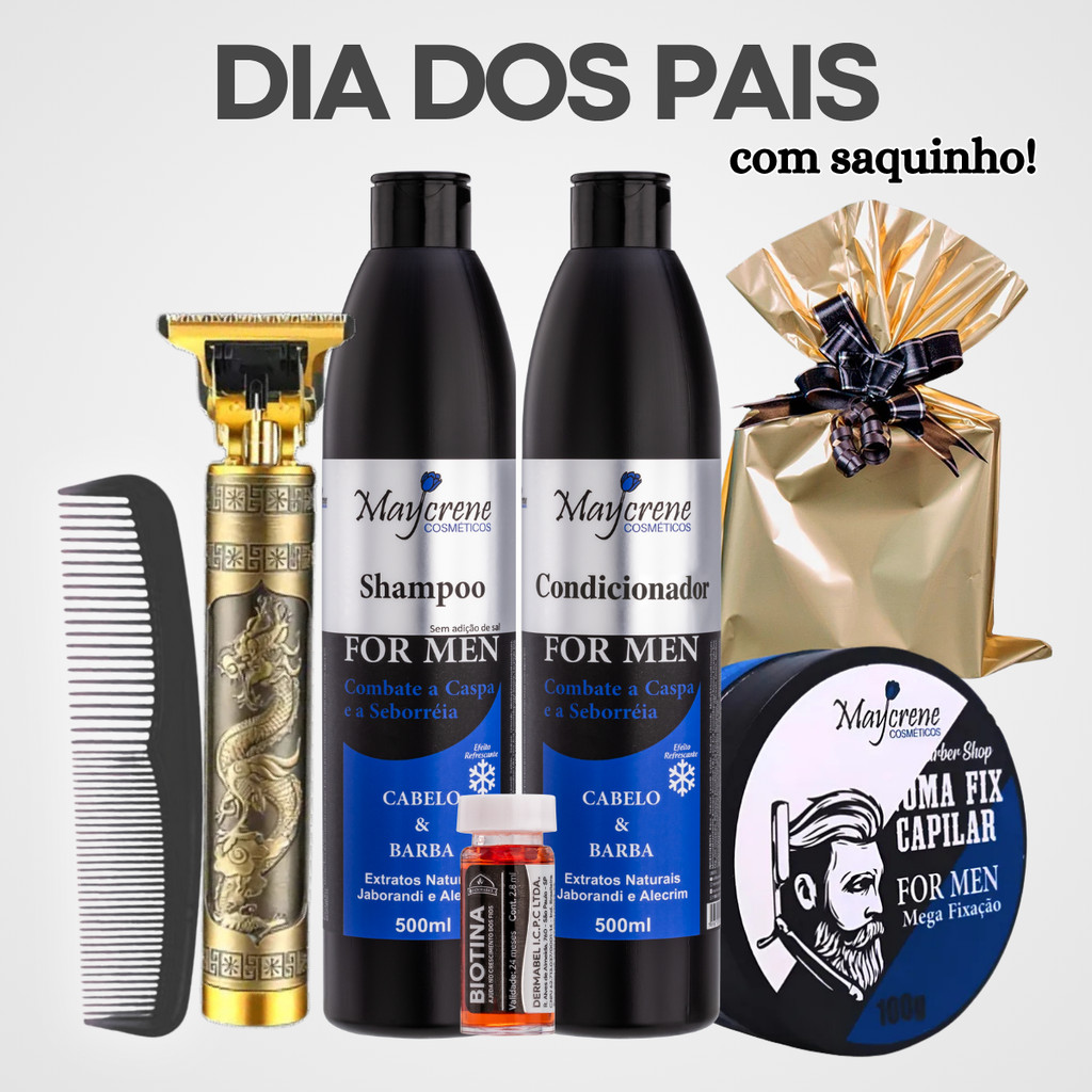 Presente Aniversário Amigo Secreto Homem Barba e 