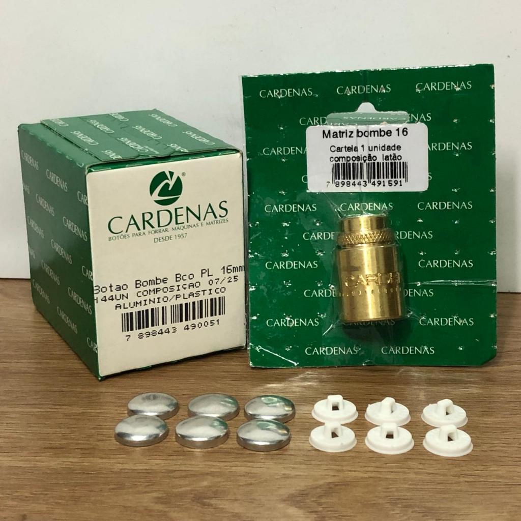 KIT CARDENAS Bombe Plástico 144 un e Matriz de Ap