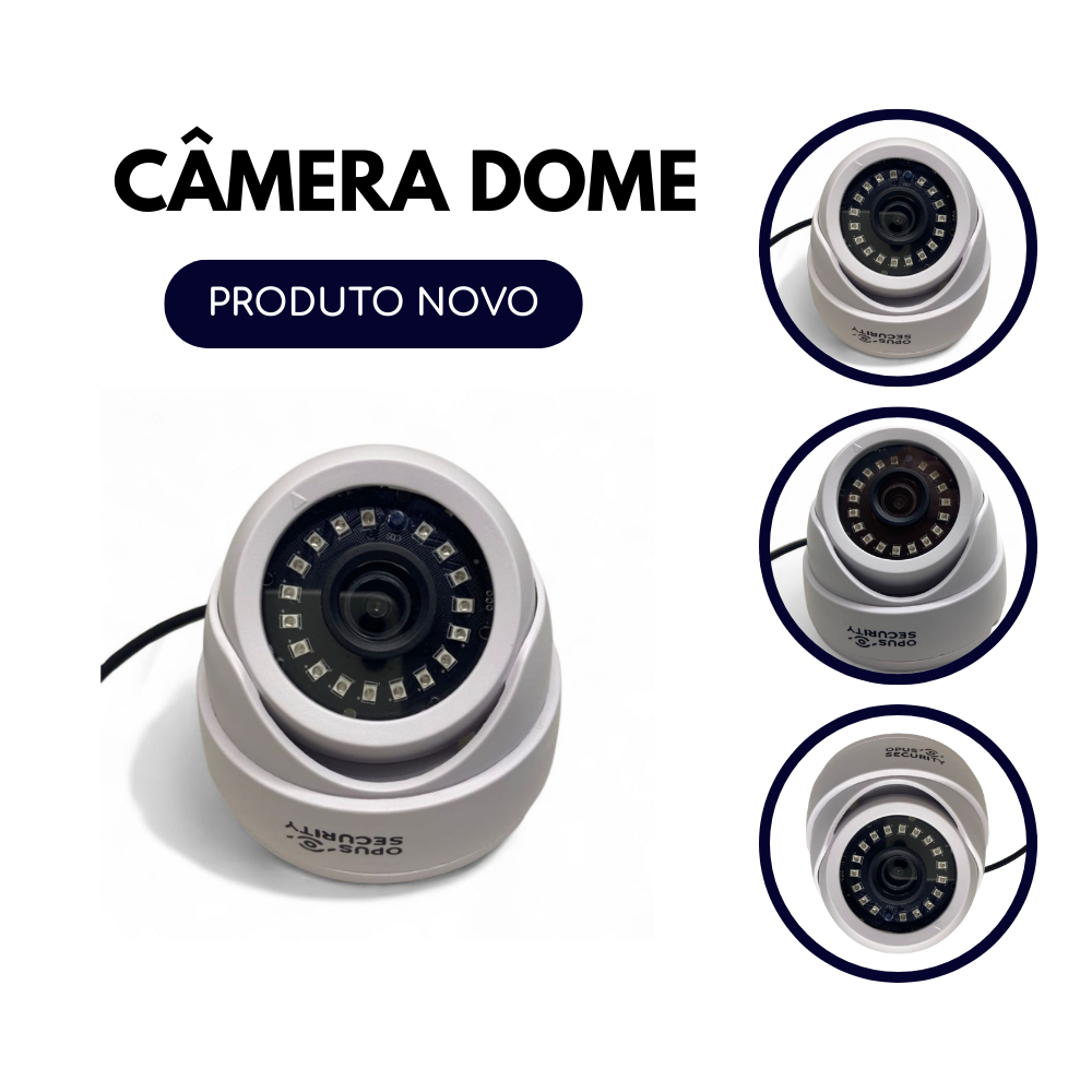 CAMERA DOME 720P- ALTA DEFINIÇÃO