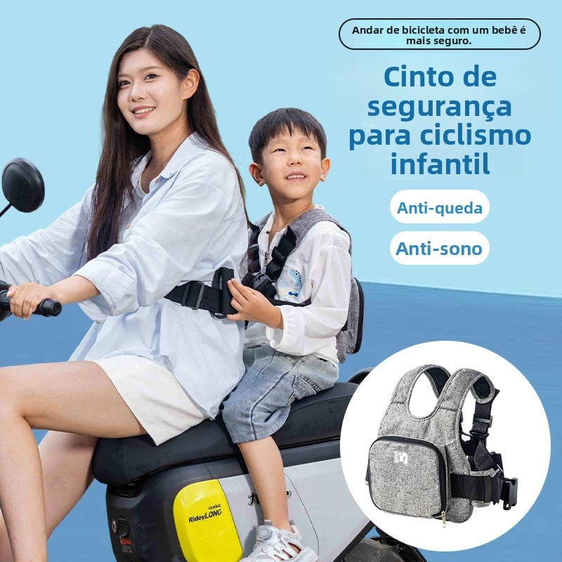 Cinto de Segurança para Infantil na Motocicleta  