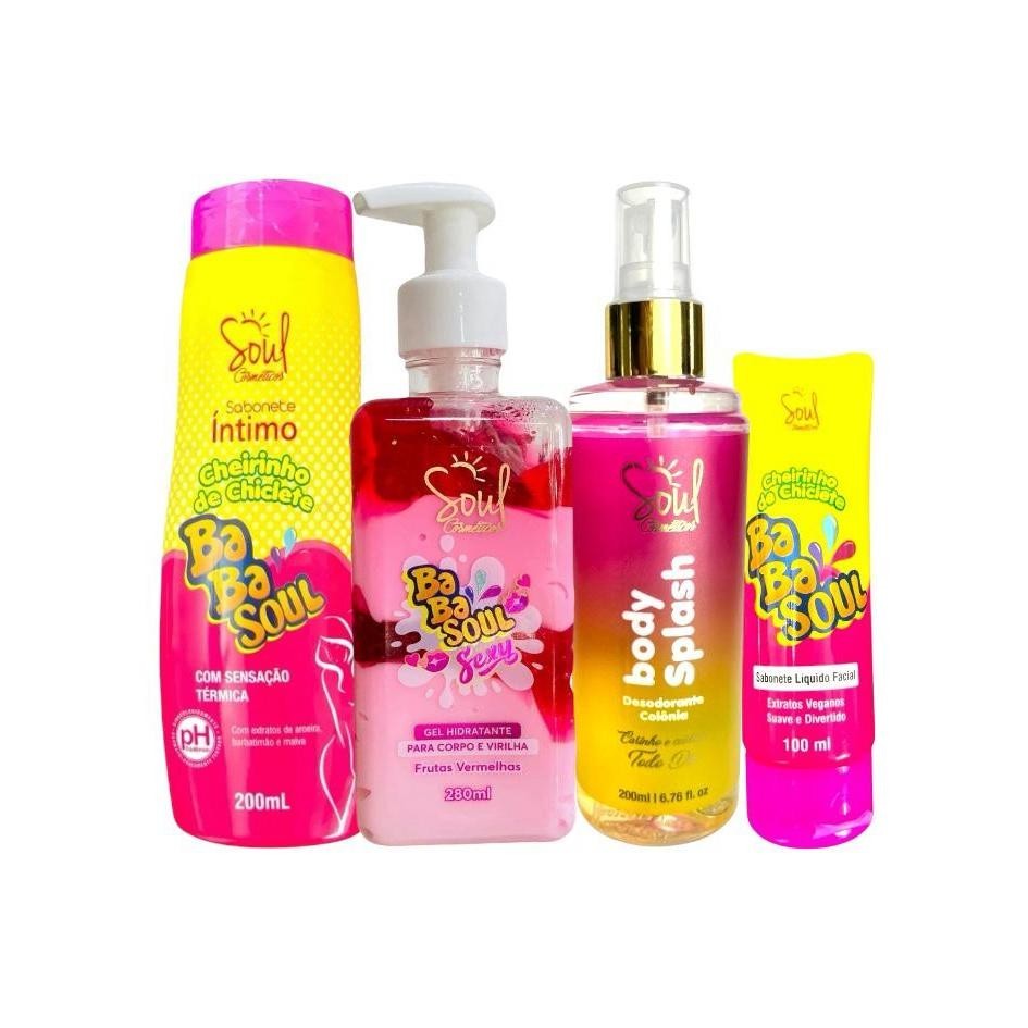 Kit Gel hidratante Corporal Virilha + Sabonete Int