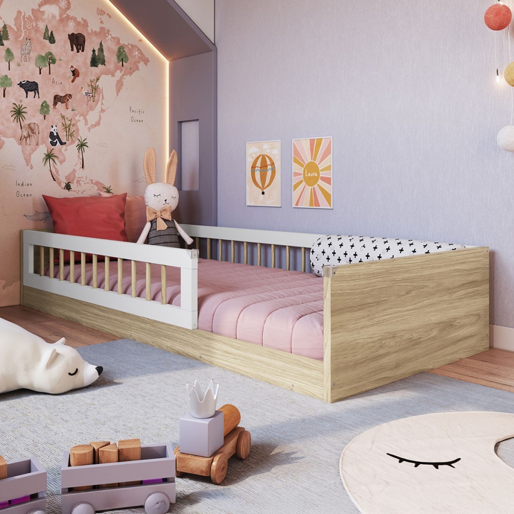 Cama Montessoriana Solteiro Affetto – Comple