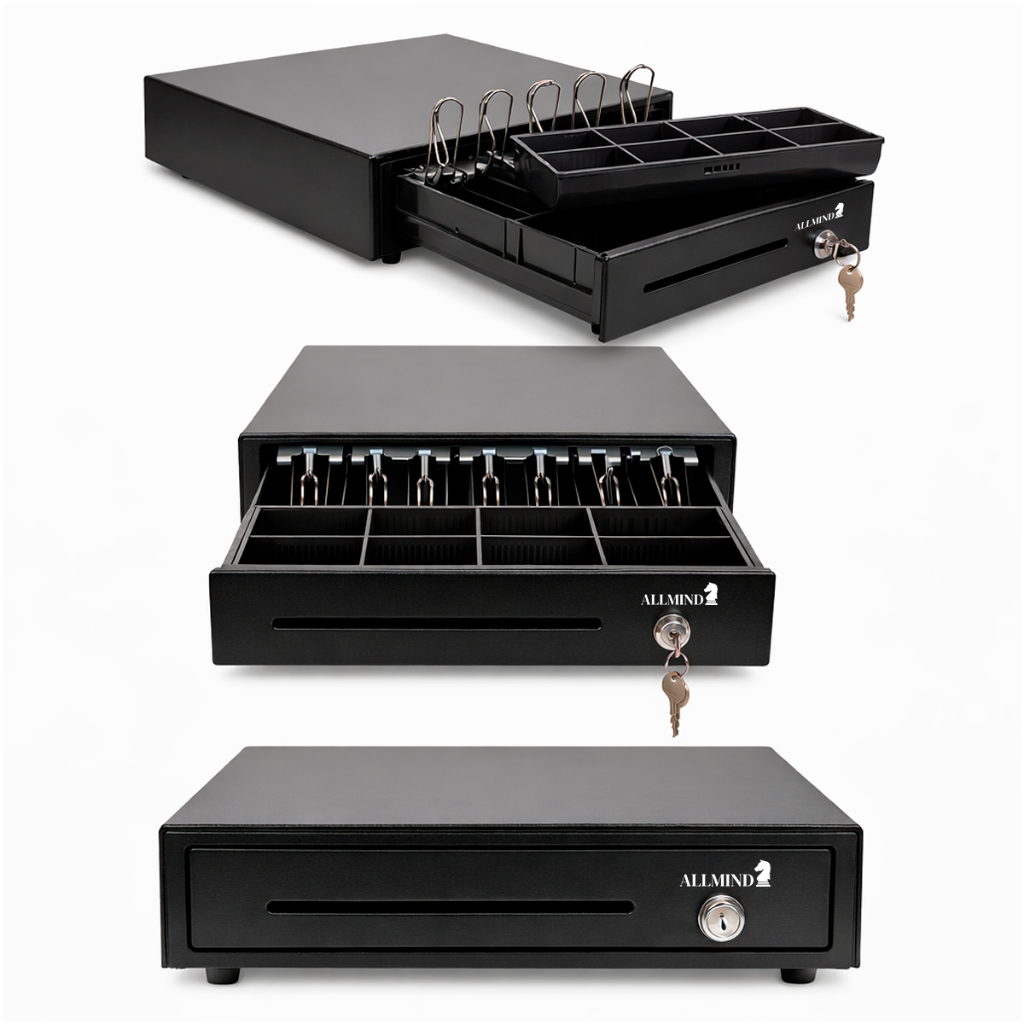 Caixa Registradora De Dinheiro Automática e Manua