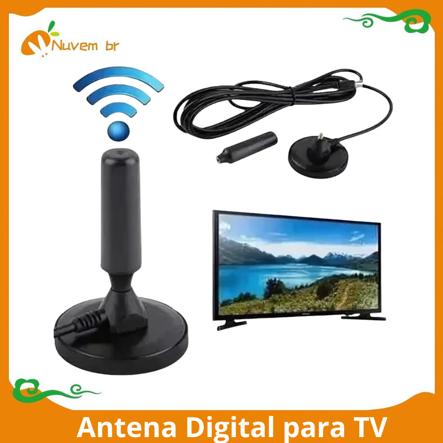 Antena Digital para TV | Imagem HD e Instalação 