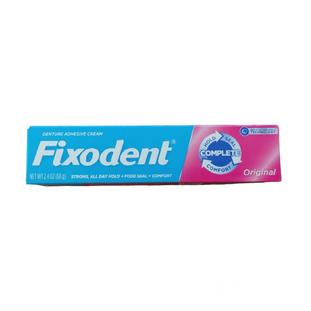 Fixodent 68g Creme Adesivo Fixador Original (1 tub