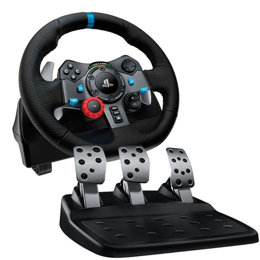 Volante de Corrida Driving Force c/ pedal Logitech